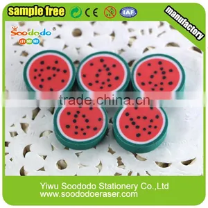 Watermelon Cute Eraser Gift Extruded Promotion Stationery thumbnail-1