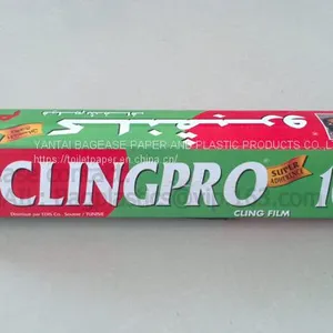 Biodegradable Compostable Food Wrap Kitchen Pvc Cling Film Kitchen Use Plastic Wrap PVC PE Cling Film For Food Wrap thumbnail-4