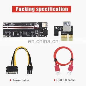 Wholesale Price GPU Pcie 009S PCBA 1X to 16X PCIE 3.0 Extender Cheap Expansion Card thumbnail-4