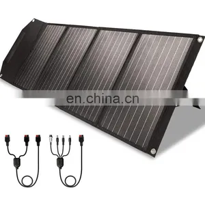 100W Mono Cell Paralleled DC USB Output Portable Solar Panel Foldable For Outdoor Camping thumbnail-4