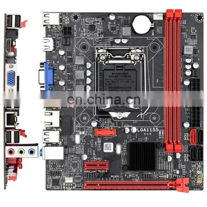 China Supplier Motherboards B75 Support Urfi Oem Lga1155 B75 Pc Motherboard For Gaming thumbnail-4