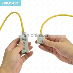Allosun EM2421 Network Cable Tester RJ45 Diagnose Tool UTP and STP Lan Cable Tester Mini Size Portable thumbnail-3