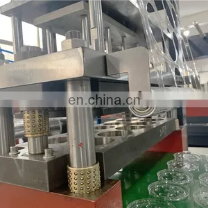 PCL450 Automatic Plastic Drink Paper Cup Cover Lid Cap Thermo Forming Punching Cutting Machine thumbnail-4