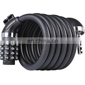 Bicycle Lock Anti-theft Mountain Bike Password Lock Steel Cable Lock Bicycle Riding Accessories General Electric Bicycle thumbnail-4
