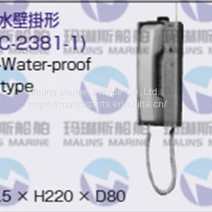 NHE ODC-2381-3 Non-Water-proof Wall Type Telephone With Terminal thumbnail-1