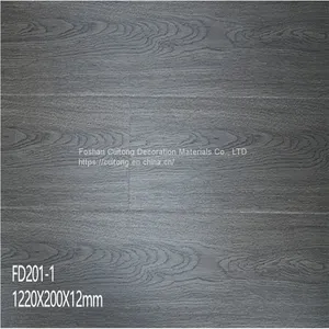Foreign Trade HDF Floor Factory Apartment Retrofitted Wood Grain Composite Wood Flooring Cement Tile Self-leveling Laminate Floor thumbnail-2