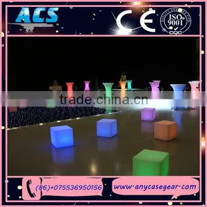 ACS Home Garden Exhibiton Party Home Decoration Led Illuminating Cube Outdoor thumbnail-1