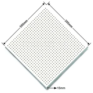 Perforated Mineral Fiber Ceiling Slab Board thumbnail-2