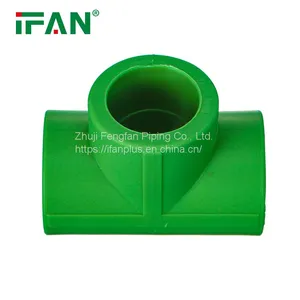 IFAN Hot Sale Plastic Material PPR Pipe Tee Fittings for Water Supply thumbnail-1