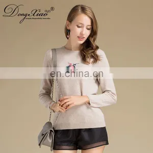 Manufacturer Sweater Pullover XXL Thin Intarsia Women Cashmere Sweaters thumbnail-3
