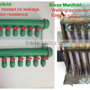 Better Than Copper Water Manifold, PPR Water Distribution Radiant Floor Heating Manifold thumbnail-1