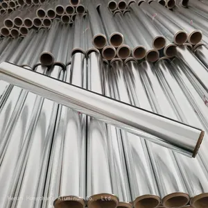 Free Sample Roll 8011 1235 Food Grade Aluminum Foil 9/14/20/24 Micron for Takeaway/Kitchen thumbnail-4