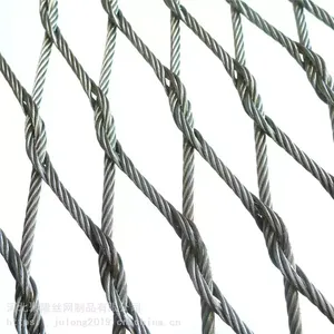 Stainless Steel Ferrule Rope Mesh Flexible Stainless Steel Rope Mesh thumbnail-2