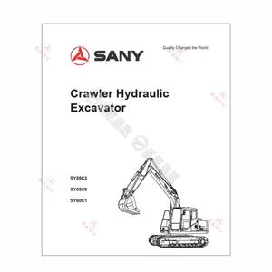 SANY SY60C Parts Diagram Genuine & OEM Excavator Spare Parts Supplier Fast Delivery in 3-7 Days thumbnail-1