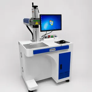 ZCINKJETS 50W GX-S Static Fiber Laser Marking Machine for Deep Metal Logo QR Code Barcode Serial Number Engraving thumbnail-3