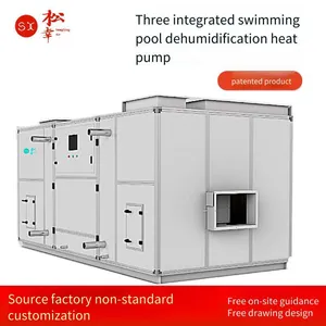 Indoor Swimming Pool Heat Pump Dehumidification Unit, Three-in-one Club Sauna Temperature Control and Constant Temperature Air Conditioning Equipment, Customizable thumbnail-3