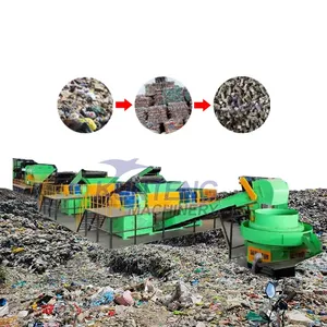 Automatic Municipal Solid Waste Sorting Shredding And Rdf Line Recycling Incineration Equipment thumbnail-1