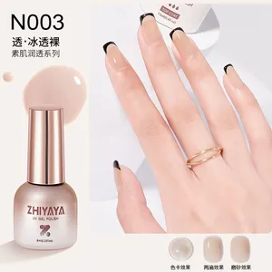 Wholesale New Arrival Icy-Sheer Nude Gel Polish Salon Professional Grade Translucent Gel Polish thumbnail-4