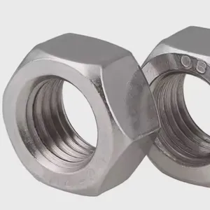 OEM Hex Thin Nut Stainless Steel Standard Hex Nut Jam Nut DIN 439 thumbnail-1