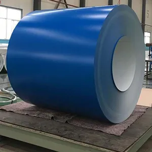 Factory Supply Low Price Color Coated Galvanized Ppgi Steel Sheet Coils thumbnail-5