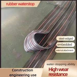 Natural Rubber Bentonite Water Swelling Waterstop Strip Flexible For Construction Joint Sealing thumbnail-1