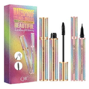 QIC Viral 4D Starry Sky Mascara & Eyeliner Set – Volumizing, Waterproof, Smudge-Proof – Wholesale Makeup thumbnail-5