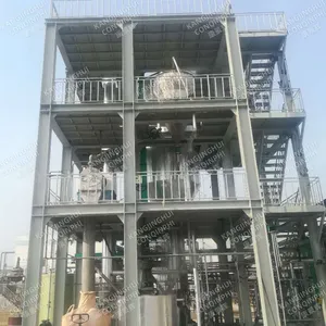 CONQINPHI Concentration Machine Double Effect External Circulation Vacuum Evaporator thumbnail-1