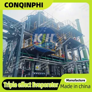 304 Stainless Steel Low-Temperature Evaporator With PLC Control and 220V Power Supply for Industrial Use thumbnail-3
