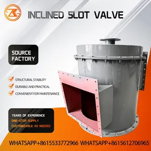 Manual Gear Air Slide Three-way Reversing Valve Low Cost Small Silo Intermittent Material Distribution Equipment thumbnail-4