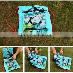 Reactive Printing Beach Towel thumbnail-2