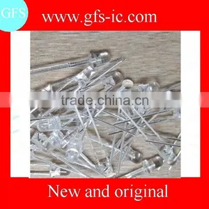 3 mm White Hair Red Light-emitting Diode Red Leds Short Feet thumbnail-1