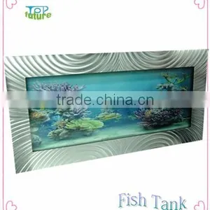 NEW ALUMINUM WALL HANGING AQUARIUMS,WALL-MOUNTED FISH TANK thumbnail-1