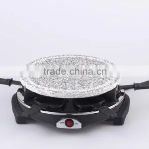 900W Home Electric Raclette Grill With ON-OFF Switch For 6 Persons RG-106 thumbnail-5