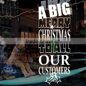[Alforever]2015 Vinyl Christmas Letter Stickers for Window thumbnail-1