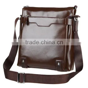 Cheap High Quality Lightweight Men's Leather Kids Briefcase Quality Choice thumbnail-2
