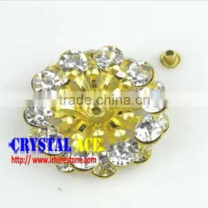 Small Decorative Craft Metal Flower, Antique Imitation Craft Metal Flowers Wholesale thumbnail-5