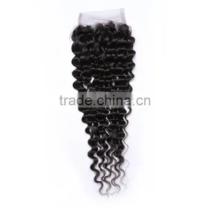 Wholesale Brazilian Human Hair Lace Closure, Remy Straight Hair Lace Closure thumbnail-2