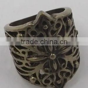 Metal Ring Flower Casting Ring thumbnail-1