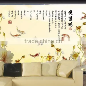 Diamand Art Glass Wall Home Wall , Elegant TV Background Wall Glass thumbnail-3