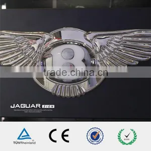 Custom ABS and Brushed Aluminum 3D Chrome Metal Auto Emblems Car Logo thumbnail-1