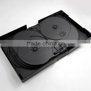51mm Black DVD Case for 16 DVDs With Tray thumbnail-2