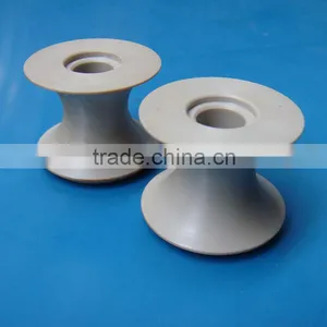 China Supplier ODM&OEM Plastic Injection Moulding Nylon Pulley Wheel Nylon1010 Pulley Wheel thumbnail-1