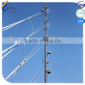 Antenna Guyed Wire Mast Steel Tower thumbnail-1