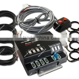 120W 4 HID Bulbs Hide-A-Way Emergency Strobe Light System thumbnail-6
