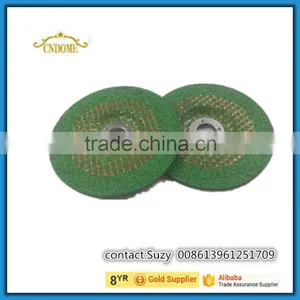 100*6*16mm Double Nets Grinding Wheel for SS and Metal thumbnail-4