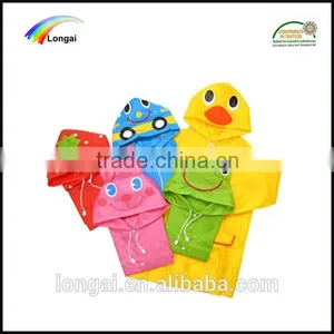 2016 Summer Waterproof Durable Animal Kids Raincoat thumbnail-1