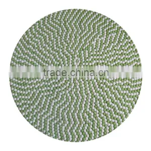 Multi Color Woollen Felt Ball Carpet thumbnail-4