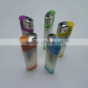 2016 Hot Sale Semitransparent Fashion Disposable Electronic Lighter thumbnail-3