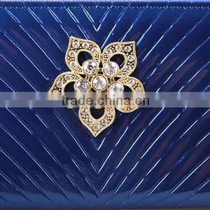 4534 Fashion Zipper Closure Wallet Diamond Decorating Women Wallets thumbnail-5