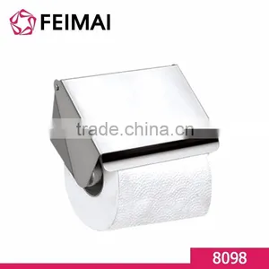 High Quality Stainless Steel Toilet Paper Towel Roll Holder Metal thumbnail-4